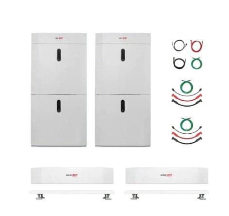 Batterie SolarEdge Home 48V – Pack complet 18.4 kWh avec BMS, base et kit de protection (kit pour onduleur Home Hub)