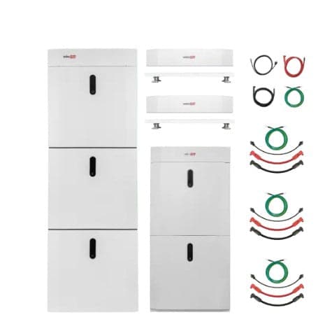 Batterie SolarEdge Home 48V – Pack complet 23 kWh avec BMS, base et kit de protection (kit pour onduleur Home Hub)